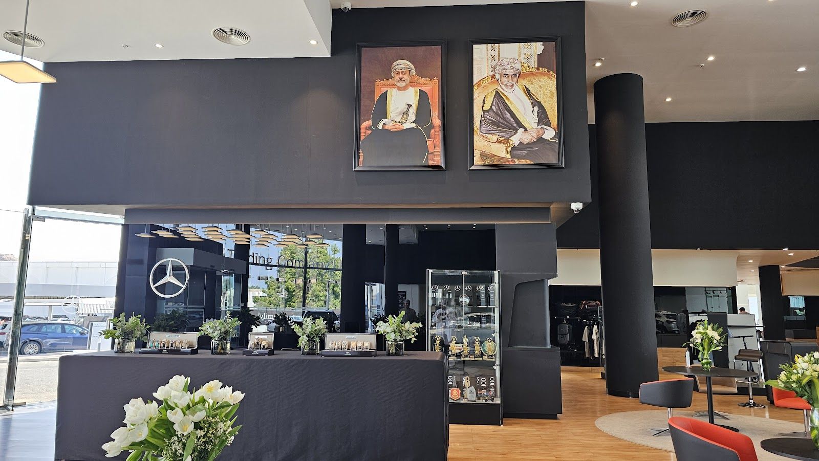 Mercedes-EQ showroom — Zawawi Trading Company in Muscat