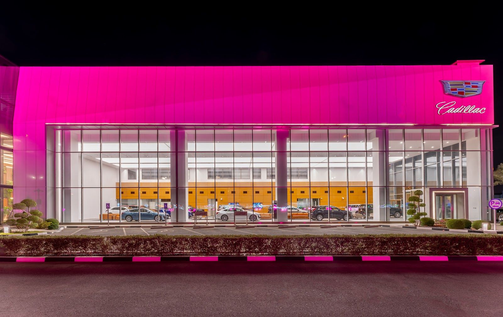 Cadillac showroom — Mannai Automotive in Doha